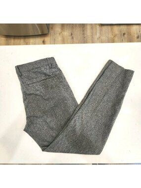 COS Pants Mens 36x33 Charcoal Gray Wool Cashmere Blend Tapered Slim Trousers